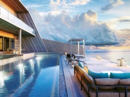 One Bedroom Water Pavilion with Pool