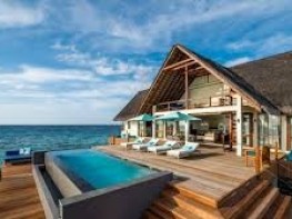 Sunrise or Sunset Water Villa with Pool