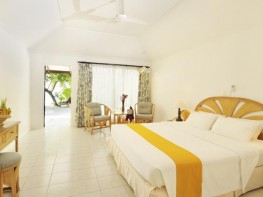 superior beach bungalow at holiday island resort maldives
