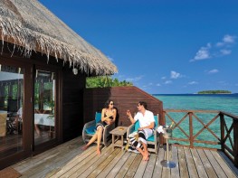 water villa Bandos Resort Maldives